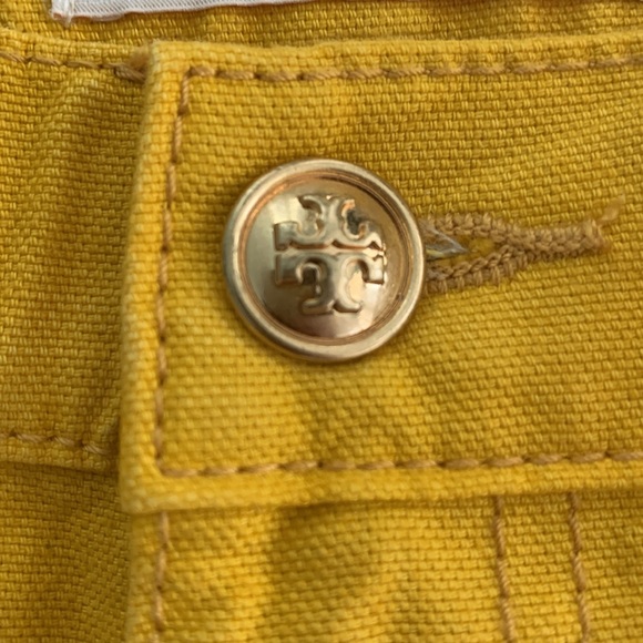 Tory Burch Gold Crest Bootcut Jean - Picture 10 of 15